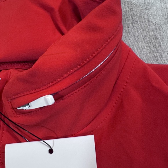 Nike Pullover Jacket Mens‎ Medium Coaches Hooded 1/4 Zip Golf FJ9548-657 Swoosh - Picture 6 of 14